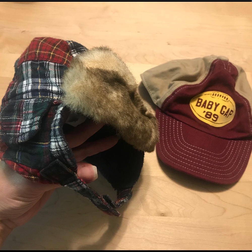 Baby Gap Lot of 2 Assorted Boys Hats